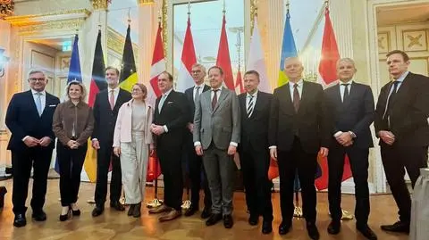 Marcin Kierwiński i Tomasz Siemoniak na Szczycie Migracyjnym w Monachium