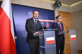 Minister spraw zagranicznych Radosław Sikorski