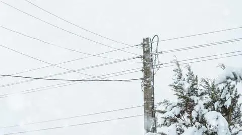 Śnieg, brak prądu