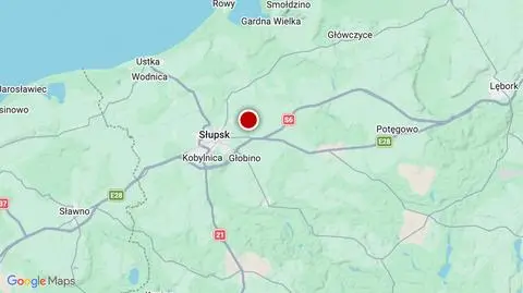 Miejsce wykolejenie wagonów