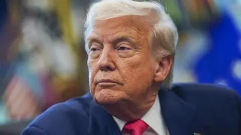 Donald Trump w Gabinecie Owalnym