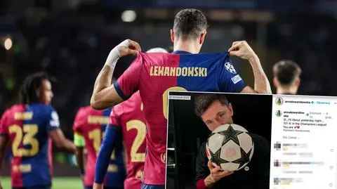 Najważniejsze gratulacje. Żona świętuje wyczyn Lewandowskiego 