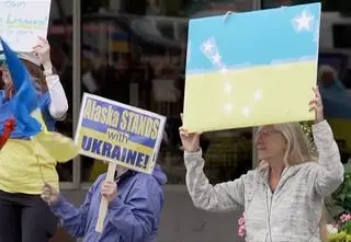 Tak przywitali Putina 