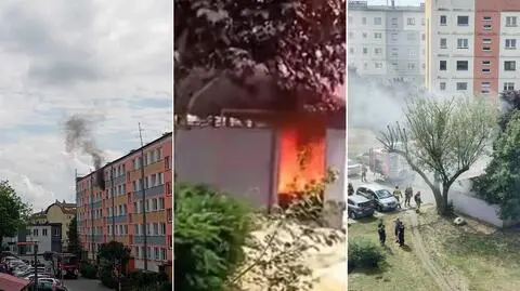 Policja informuje, że chłopiec wywołał trzy pożary