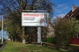 Billboard Stowarzyszenia Pokolenie w Chorzowie (woj. śląskie)