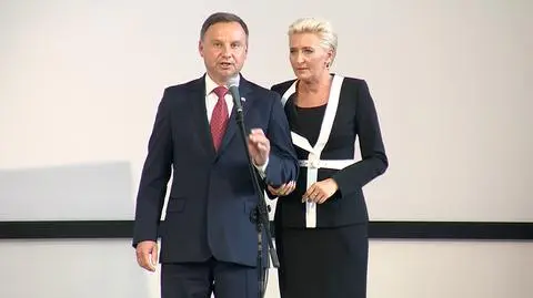 Fragment przemówienia prezydenta w liceum gdyńskim