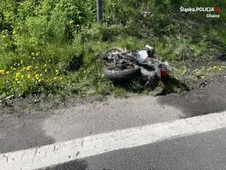 W drugim wypadku na DK88 zginął motocyklista
