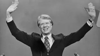 Jimmy Carter na zdjęciu z 1976 roku