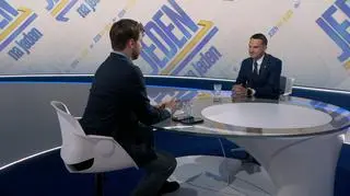 Szłapka w "Jeden na jeden" o rządzie: baza jest stabilna  