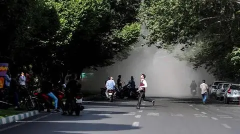 Irańczycy trafili do szpitala po izraelskim ataku na Teheran