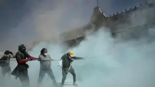 Meksyk. Starcia podczas protestów przeciwko polityce rządu Claudii Sheinbaum