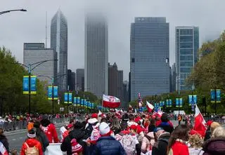 Polonia przeszła przez Chicago, razem z nią polscy politycy