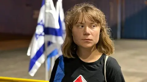 Greta Thunberg brała udział w rejsie do Strefy Gazy