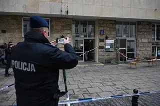 Atak na siedzibę Platformy Obywatelskiej