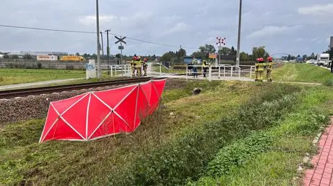 Dziadek z wnuczką potrąceni na torach. Nie żyją