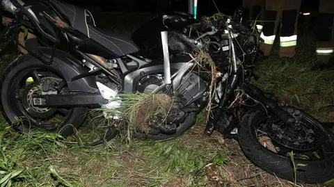 W wypadku zginął motocyklista 