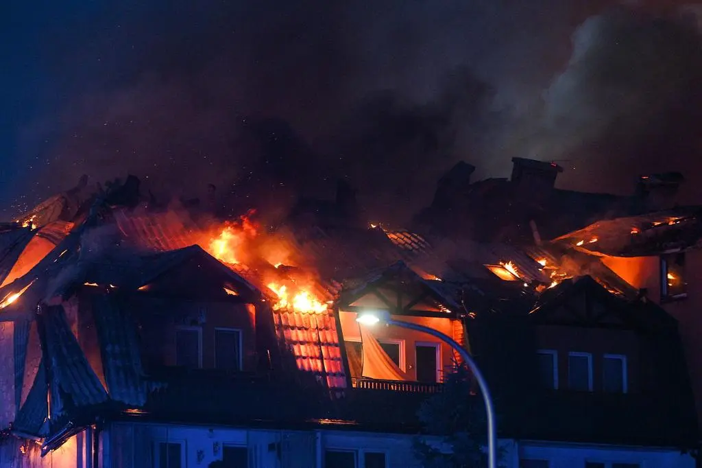 Pożar w Ząbkach