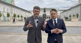 Jakobe Mansztajn (MLH) i Michał Marszał namawiają wspólnie do głosowania 