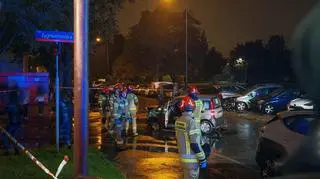 Wypadek w Łodzi