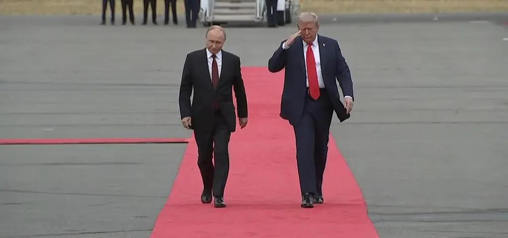 "Putin i Trump w jednej limuzynie. Obrzydliwe" 