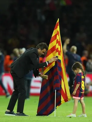 Luis Enrique i Xana, pełnia szczęścia (rok 2015) 