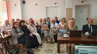 W obradach rady uczestniczyły położne z oddziału ginekologiczno-położniczego w leskim szpitalu