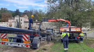 Prace nad naprawą zniszczonej infrastruktury