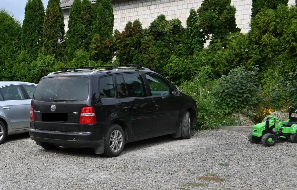Wypadek na podwórku