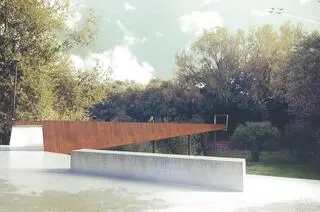 Kładka do Cytadeli na wizualizacjach
