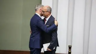 Konferencja nowego marszałka Sejmu 