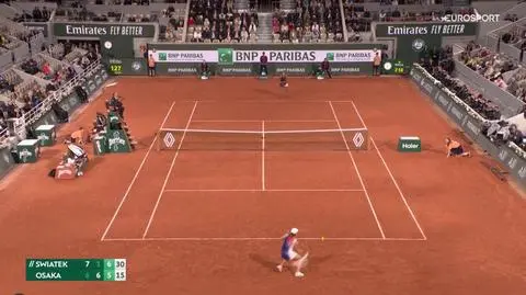 Kluczowe zagranie Świątek. "Genialnie, genialnie, wow!"