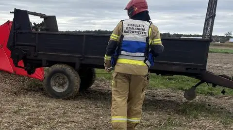 Tragedia podczas pracy w gospodarstwie
