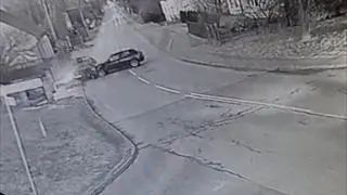 Zdarzenie zostało zarejestrowane przez kamerę monitoringu