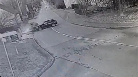 Zdarzenie zostało zarejestrowane przez kamerę monitoringu