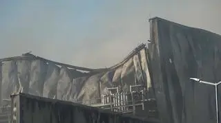 Pożar w miejscowości Kawle na Pomorzu