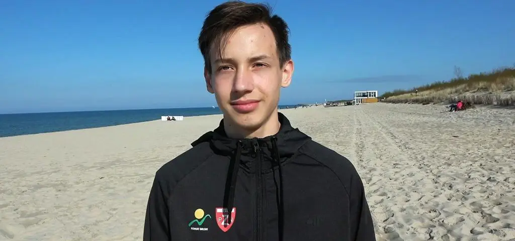 Czternastoletni Kacper Tomasiak: może kiedyś wystartuję na igrzyskach