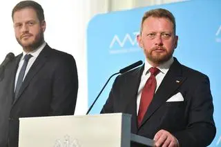 Janusz Cieszyński i Łukasz Szumowski