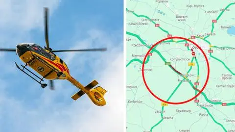 Samochód zderzył się z lawetą na autostradzie. Zginęła jedna osoba