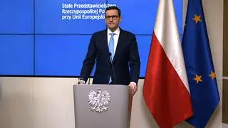 Mateusz Morawiecki w Brukseli