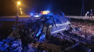 Jak podała policja, kierowca miał blisko dwa promile alkoholu we krwi 