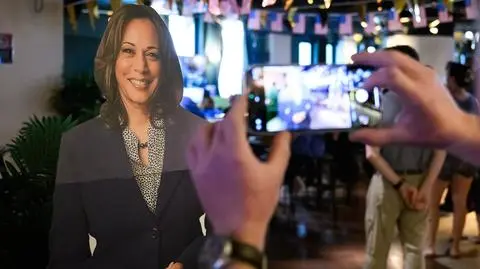 Lista stanów, w których wygrywa Kamala Harris