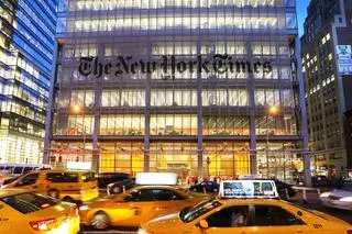 Siedziba gazety "New York Times"