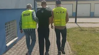 Podejrzany został zatrzymany, usłyszał zarzut