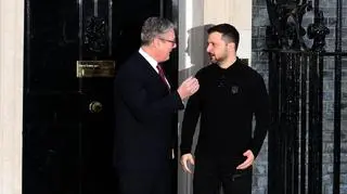 Keir Starmer i Wołodymyr Zełenski