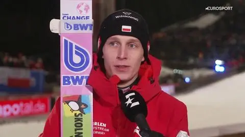 Wywiady z polskimi skoczkami po konkursie