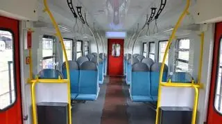 Zmodernizowany pociąg SKM