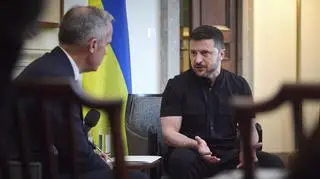 Prezydent Ukrainy Wołodymyr Zełenski