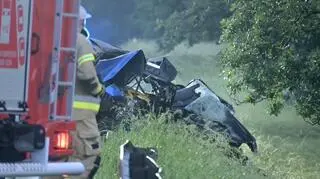 Dwie osoby zginęły, dwie inne trafiły do szpitala