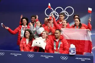 Polska drużyna z Pieroguszką