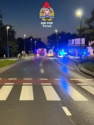 Śmiertelne potrącenie pieszego